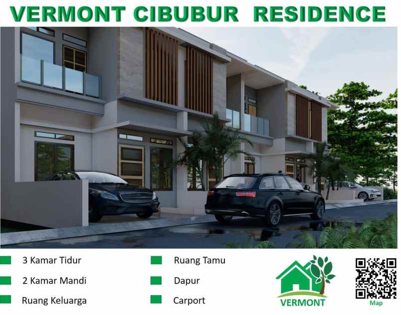 dijual rumah cibubur jakarta timur