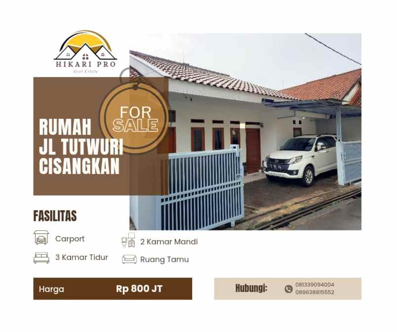 dijual rumah cimahi utara