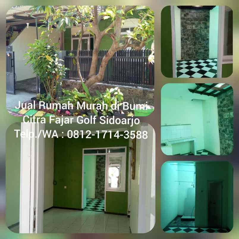 dijual rumah citra fajar golf