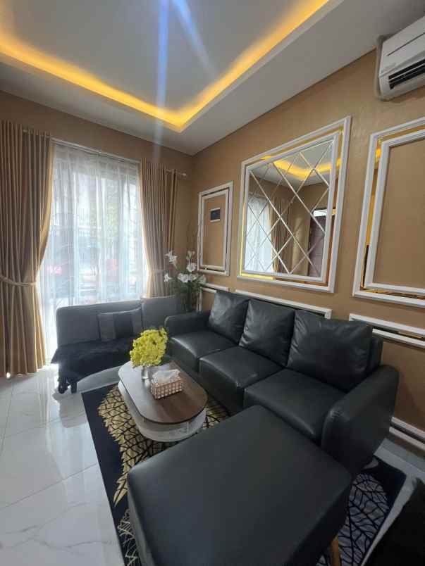 dijual rumah cluster melrose residence