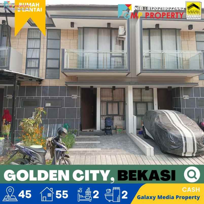 dijual rumah depan summarecon bekasi utara