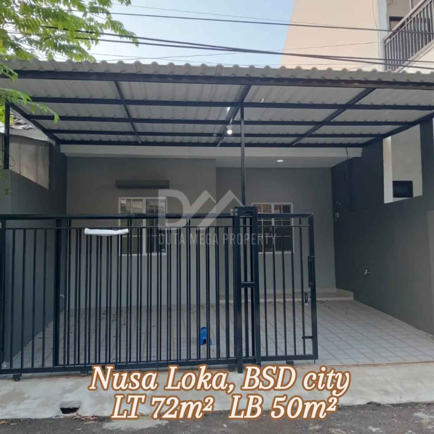 dijual rumah di nusa loka bsd