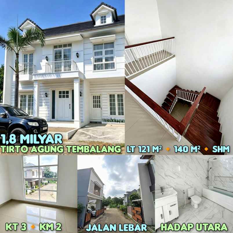 dijual rumah di tirto agung semarang