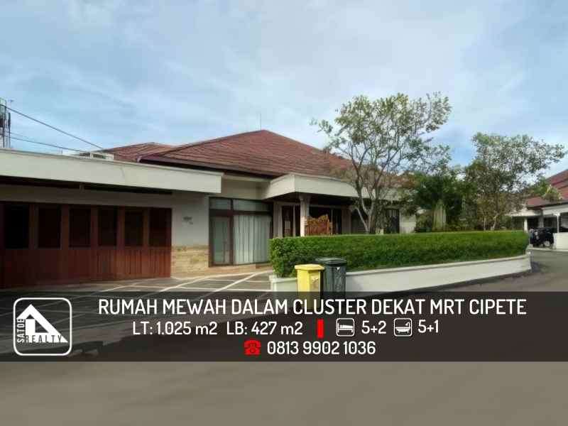 dijual rumah gandaria selatan cilandak