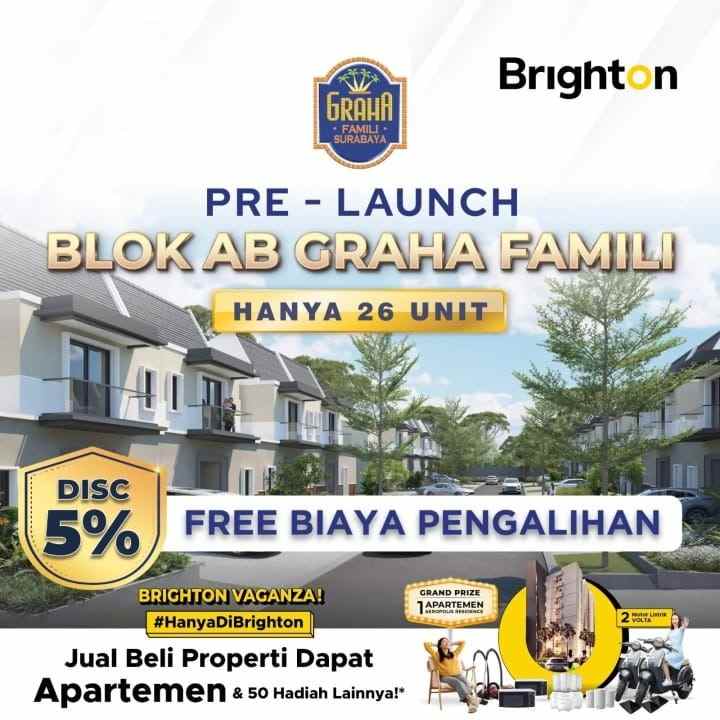 dijual rumah graha famili