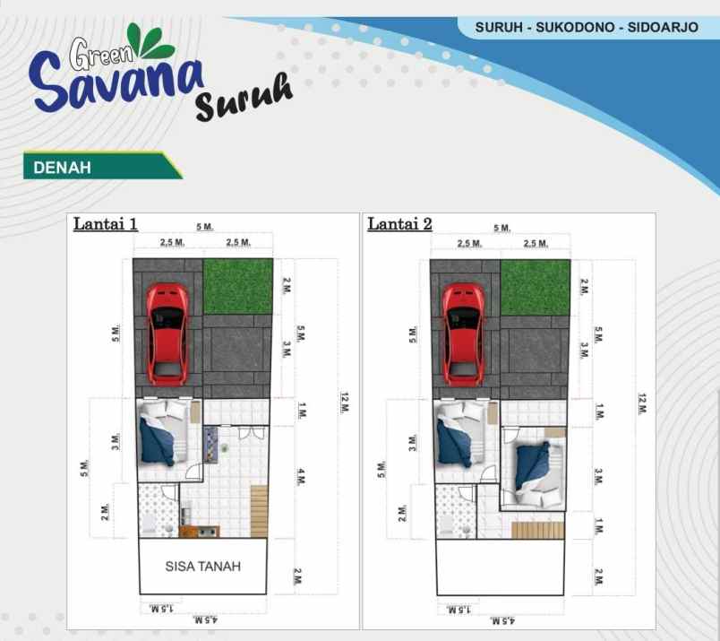 dijual rumah green savana suruh sukodono