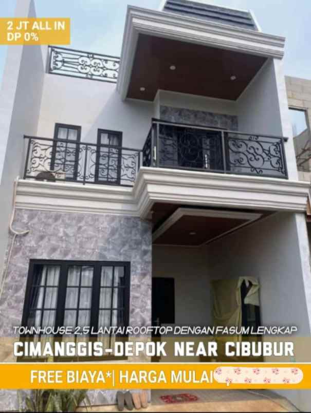 dijual rumah harjamukti