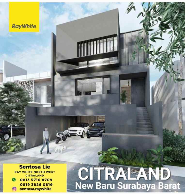 dijual rumah jalan citraland utama