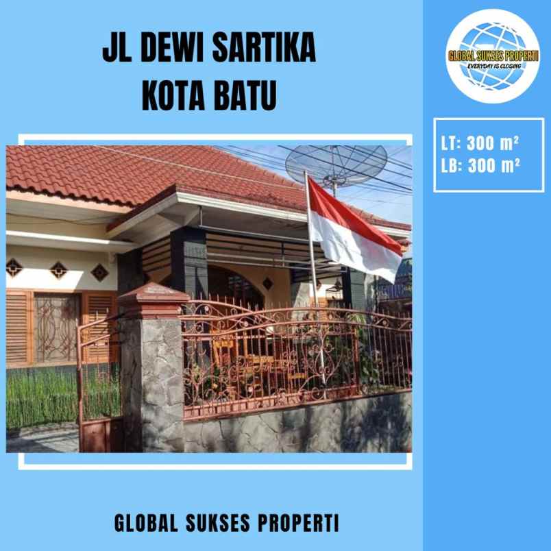 dijual rumah jalan dewi sartika