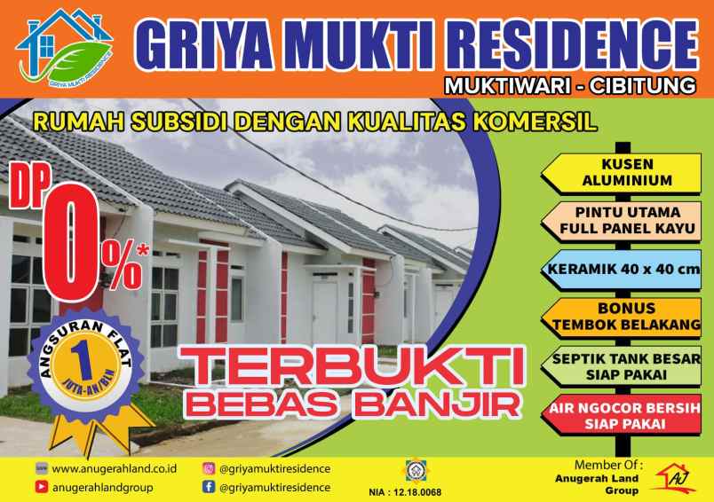 dijual rumah jalan griya mukti