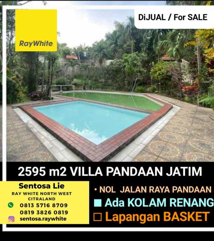 dijual rumah jalan pandaan