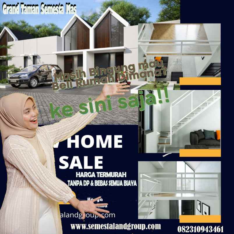 dijual rumah jalan raya bomang bojong