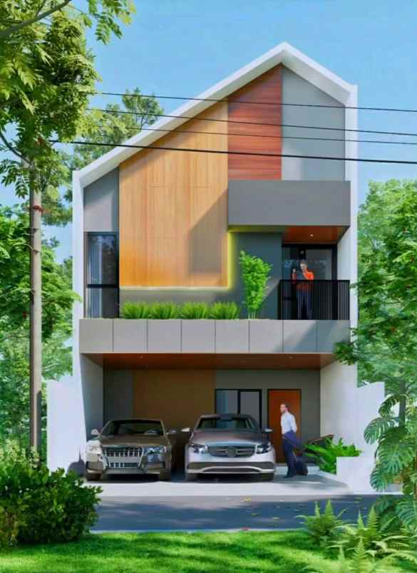 dijual rumah jl cipinang timur