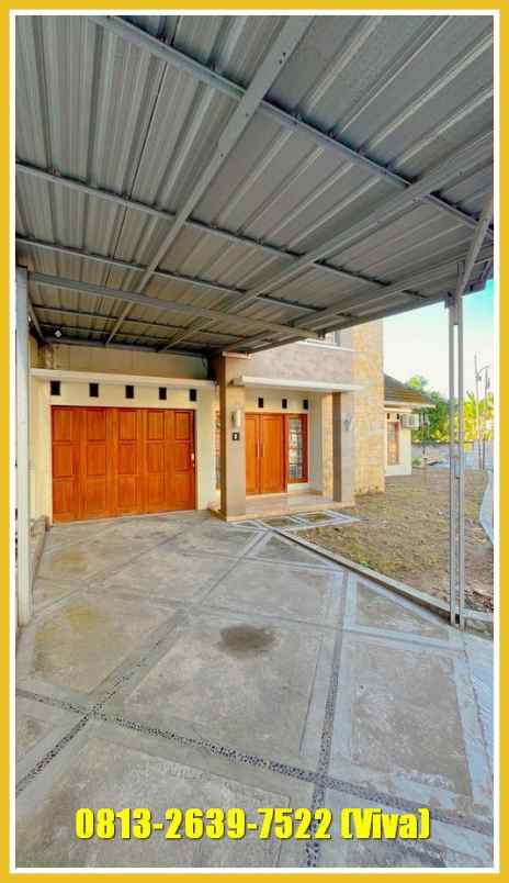 dijual rumah jl hos cokrominoto