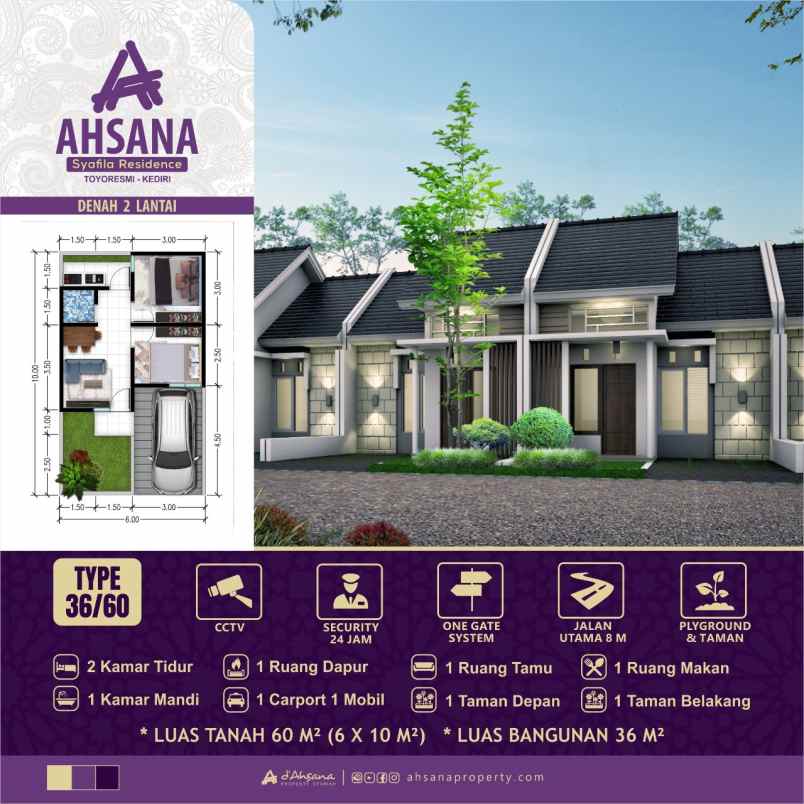 dijual rumah jl mangunkarso no 48 toyoresmi