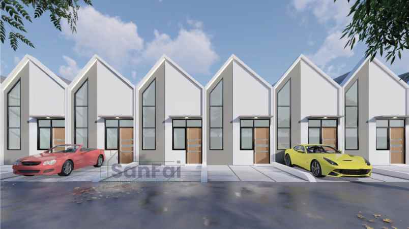 dijual rumah jl meran cilodong depok