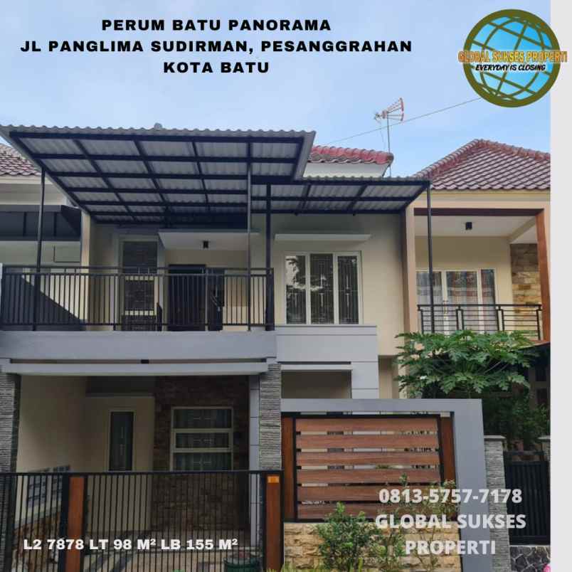 dijual rumah jl panglima sudirman