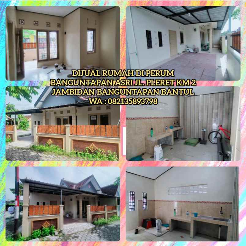 dijual rumah jl pleret km 2 jambidan