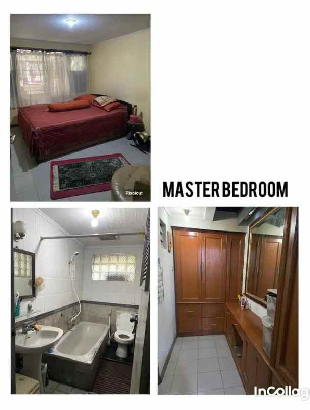 dijual rumah jl pondok kelapa duren