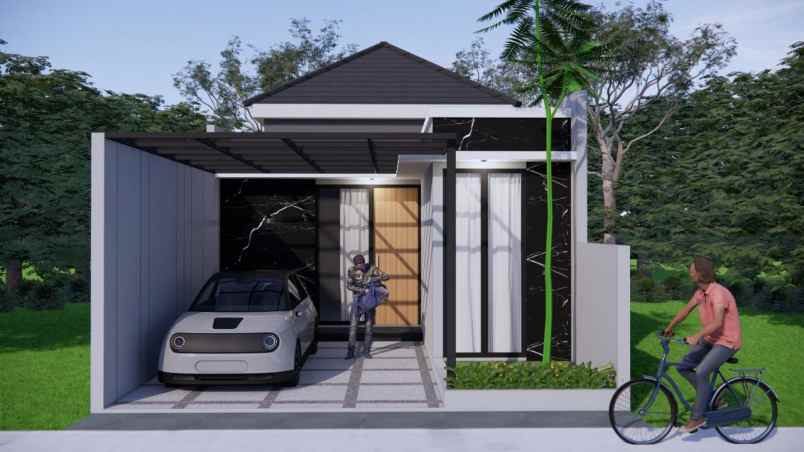 dijual rumah jl purbaya