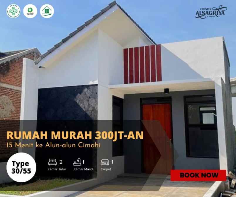 dijual rumah jl simpati rt 03 05