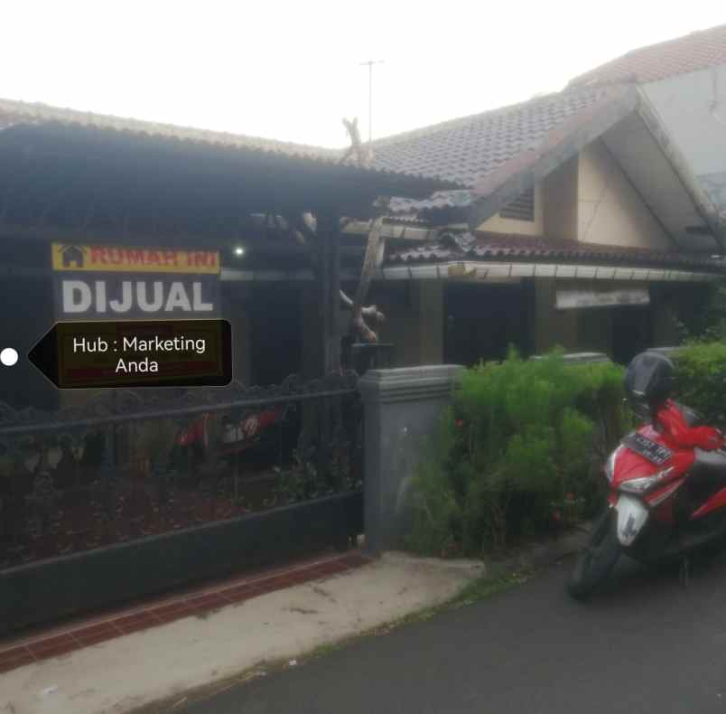 dijual rumah jl ulujami pesanggrahan