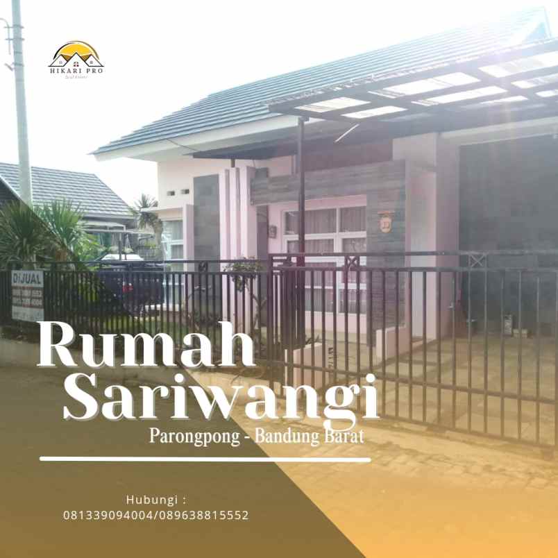 dijual rumah kec parongpong