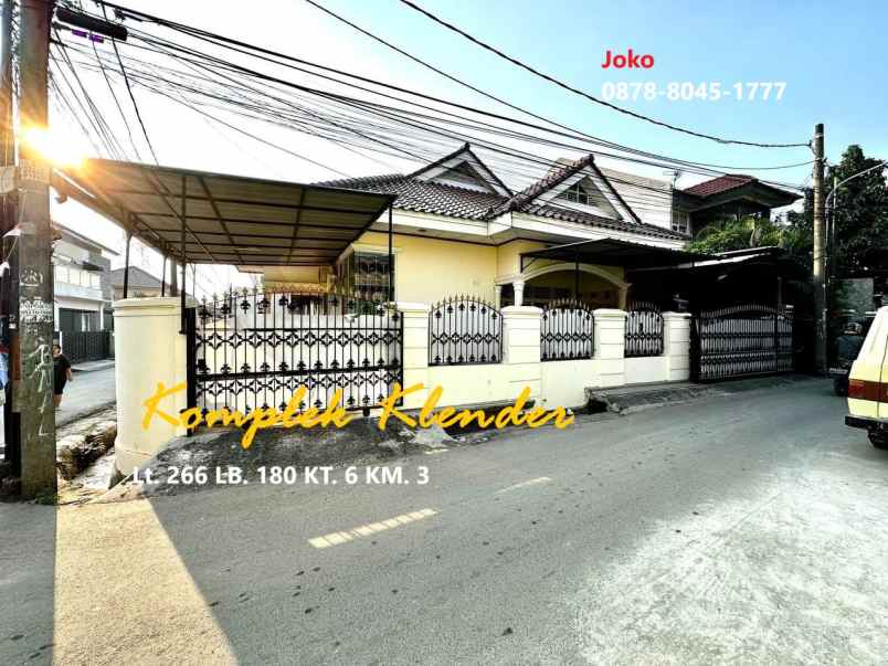 dijual rumah klender