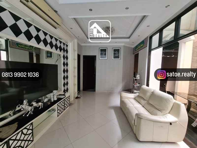 dijual rumah komplek dpr ri kemanggisan