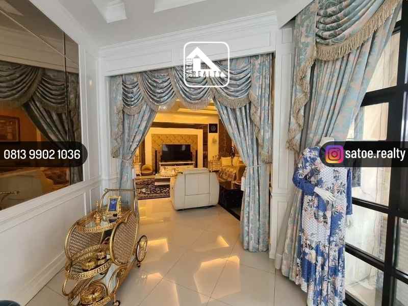 dijual rumah komplek dpr ri kemanggisan