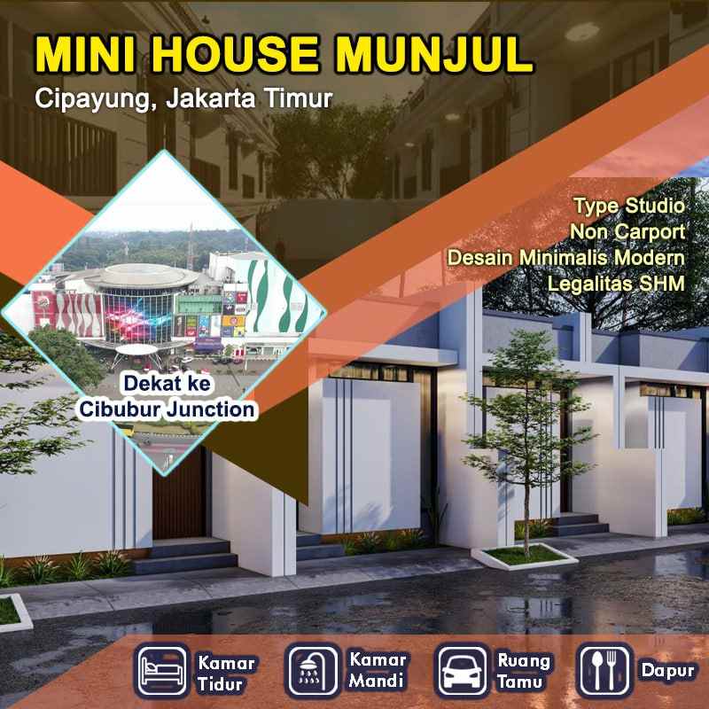 dijual rumah munjul cipayung