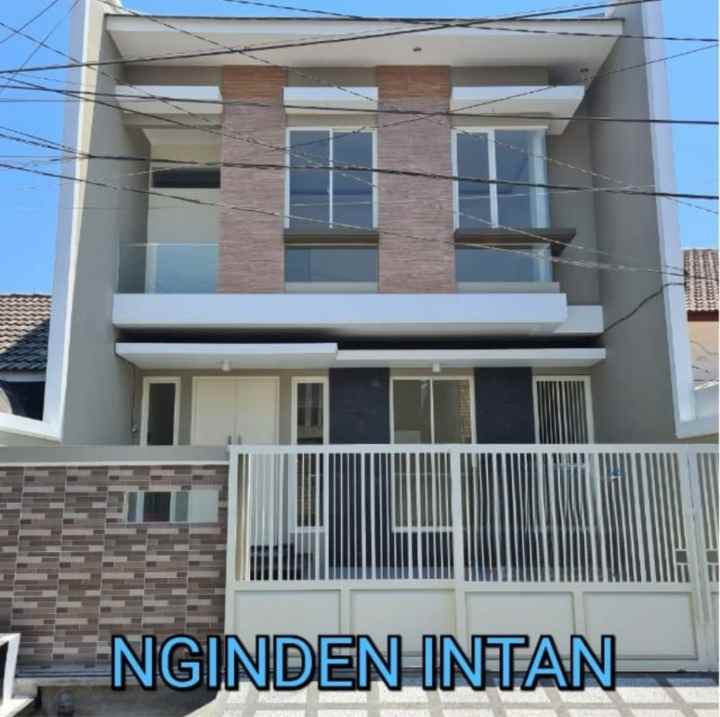 dijual rumah nginden intan timur