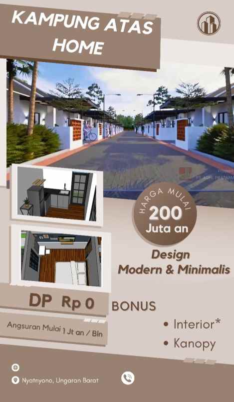 dijual rumah nyatnyono