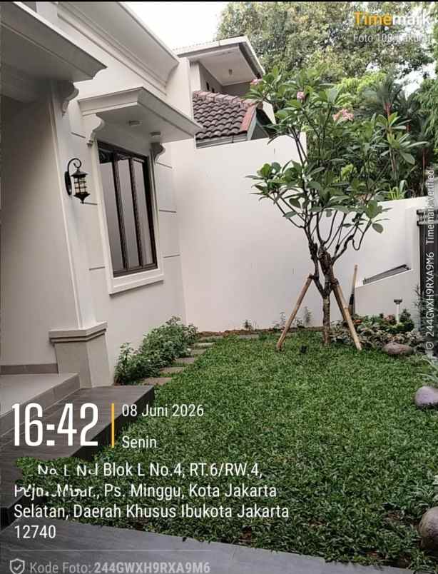 dijual rumah pejaten barat pasar minggu