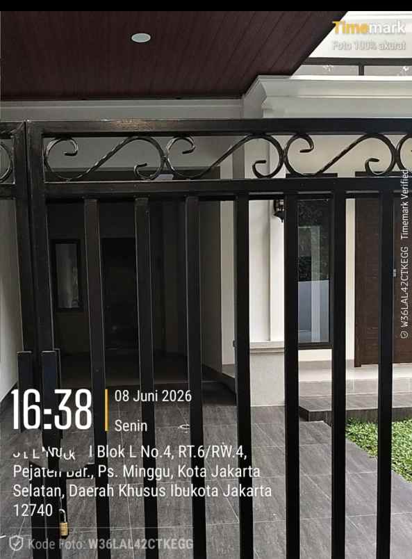 dijual rumah pejaten barat pasar minggu