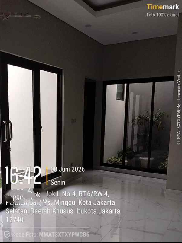 dijual rumah pejaten barat pasar minggu