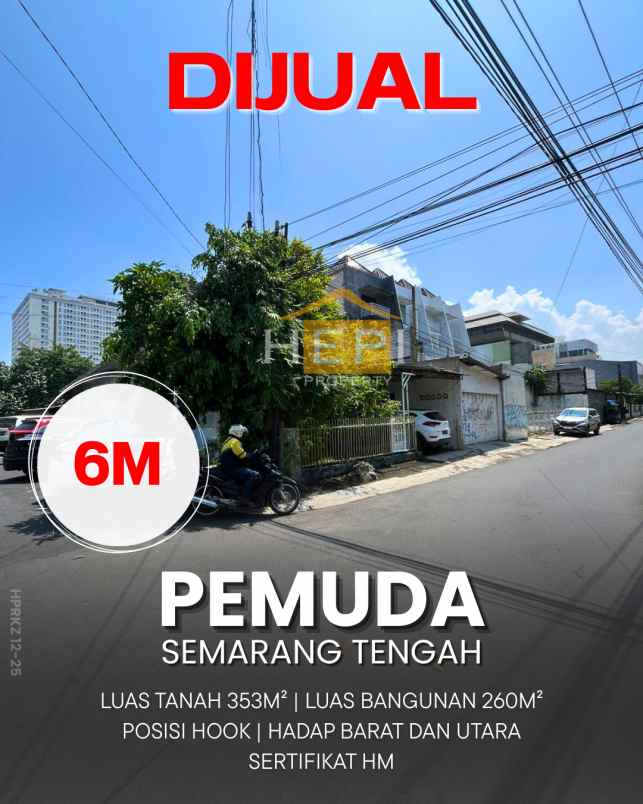 dijual rumah pemuda