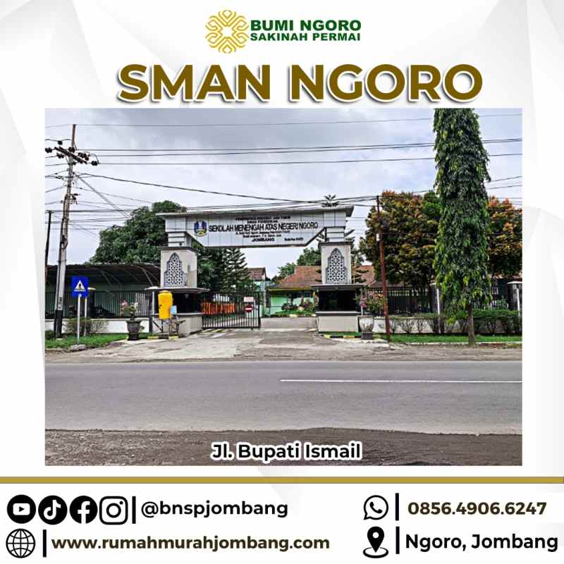 dijual rumah perumahan bumi ngoro