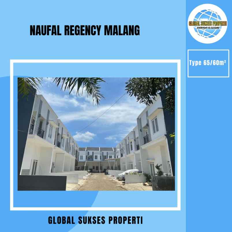 dijual rumah perumahan naufal regency