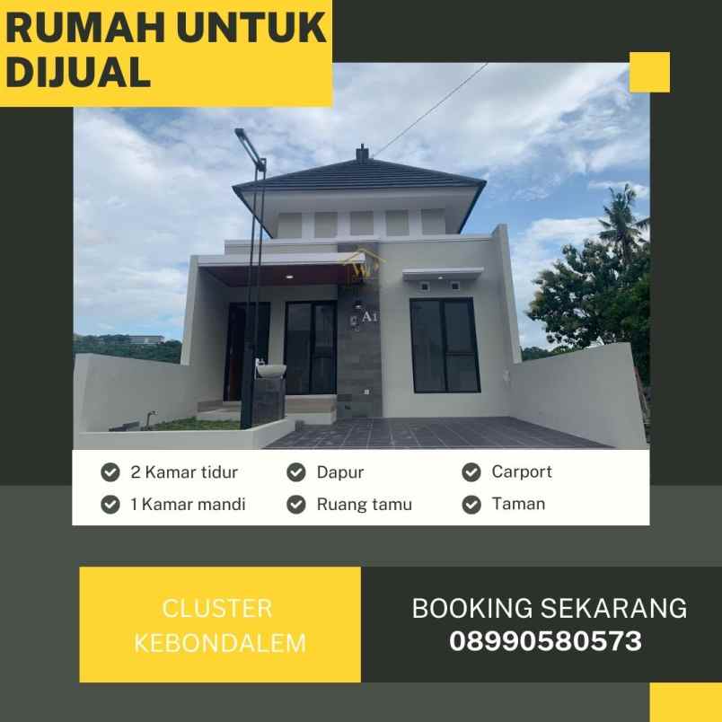 dijual rumah prambanan klaten jawa tengah