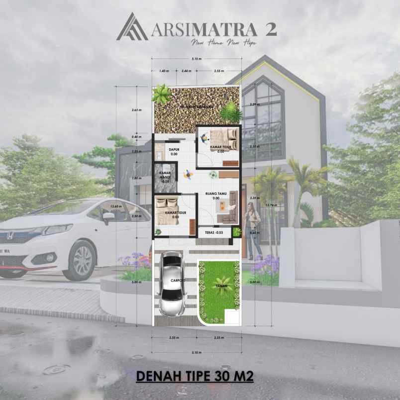 dijual rumah randusari prambanan klaten