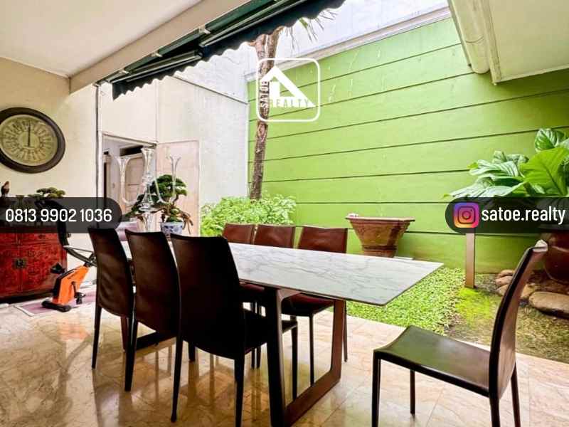 dijual rumah rawa barat kebayoran baru