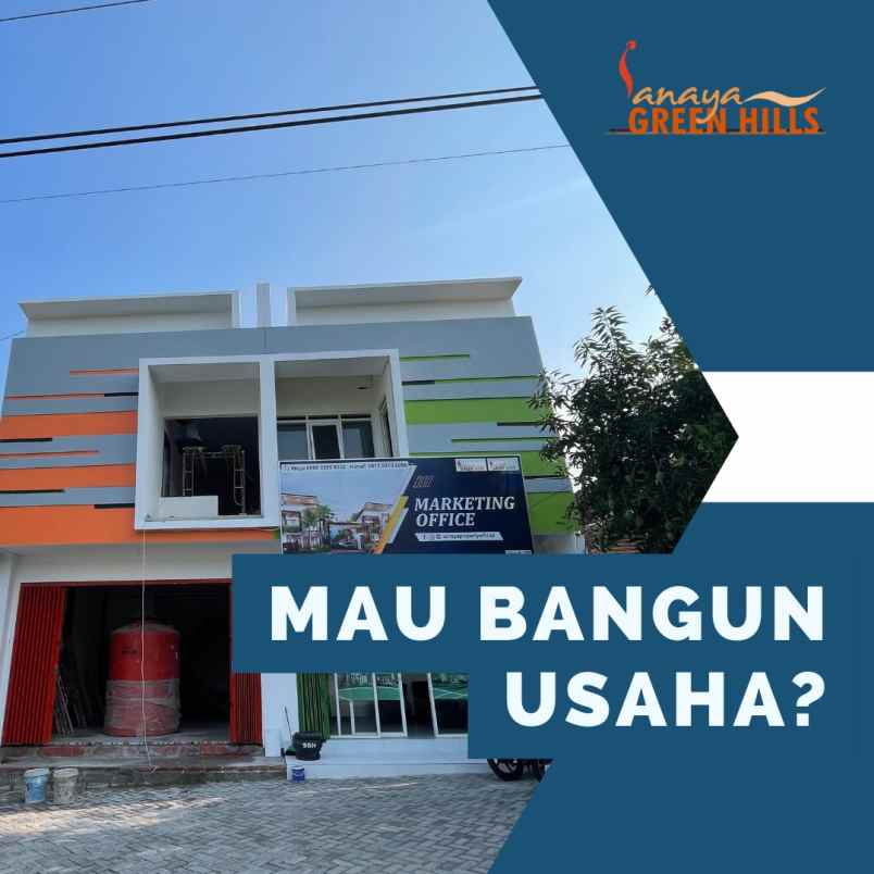 dijual rumah ruko sanaya green hills ji