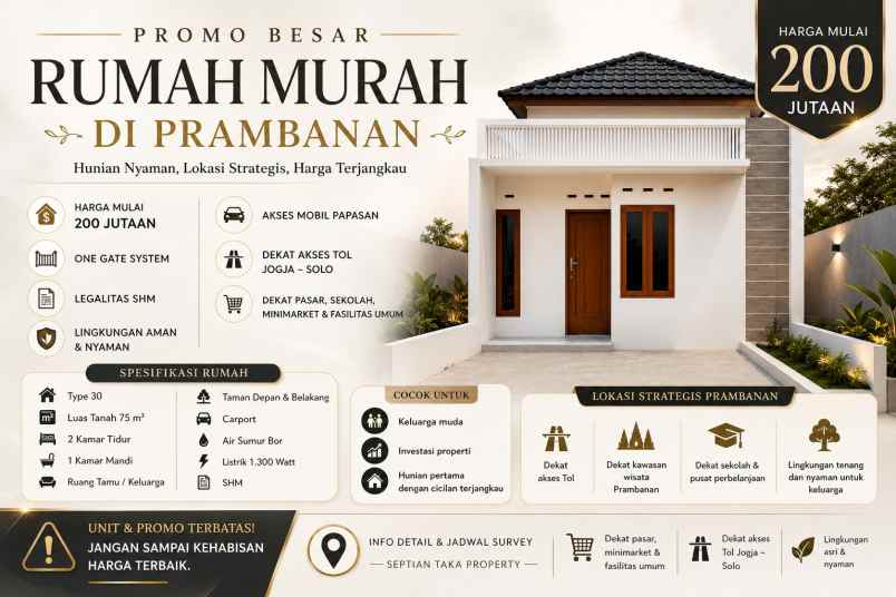 dijual rumah rumah d sasmaya bendan