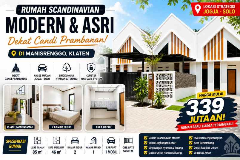 dijual rumah rumah kkr 1 prambanan
