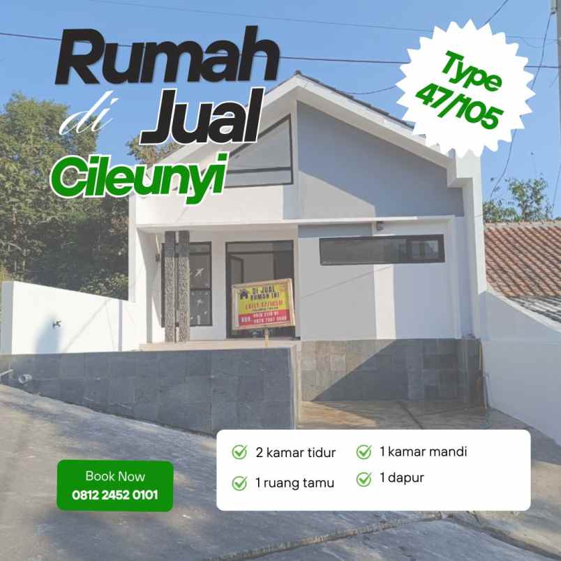 dijual rumah sekejengkol villa bandung