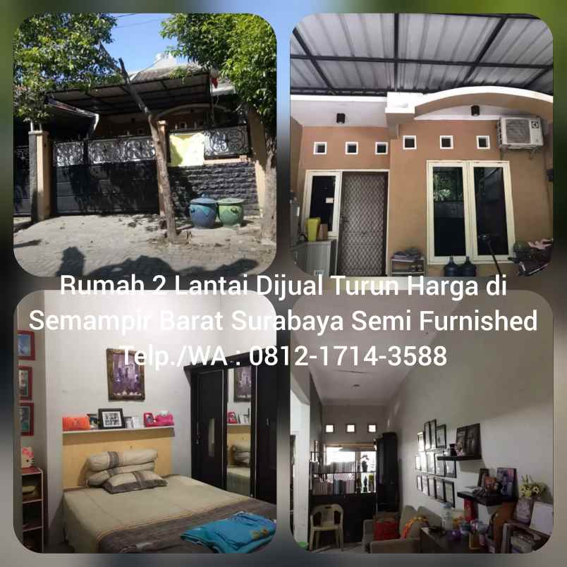 dijual rumah semampir barat