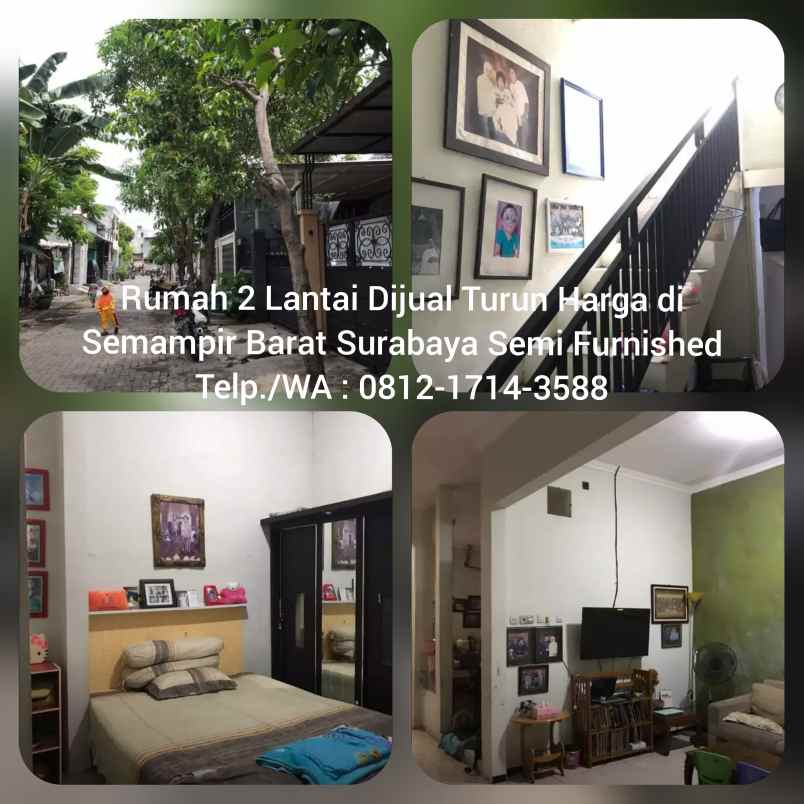 dijual rumah semampir barat