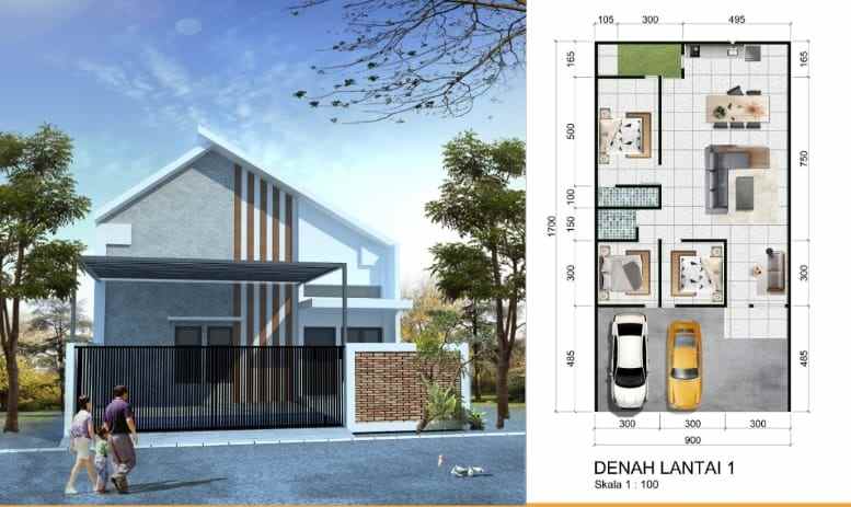 dijual rumah semolowaru elok