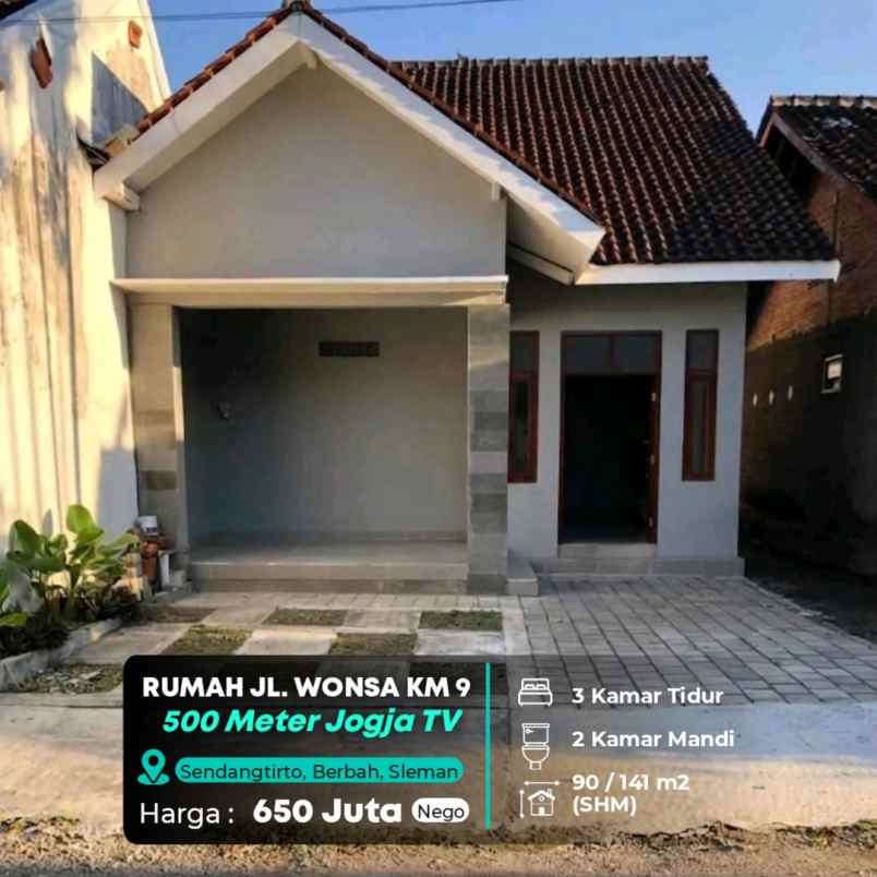 dijual rumah sendangtirto